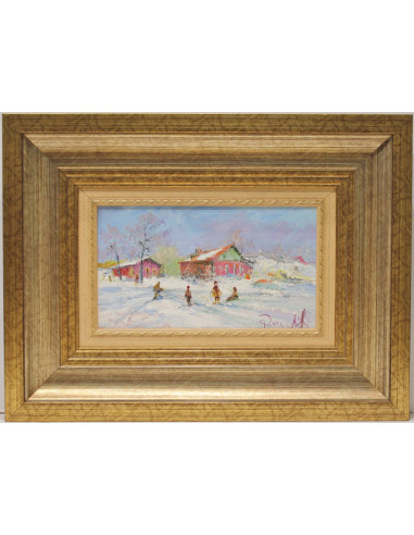 Pierre Chiflet: Jugando en la nieve