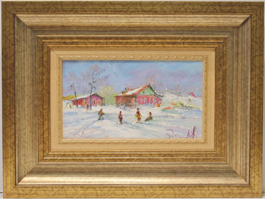 Pierre Chiflet: Playing in the snow