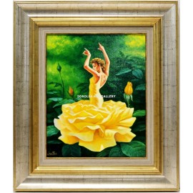 Yellow rose dancer