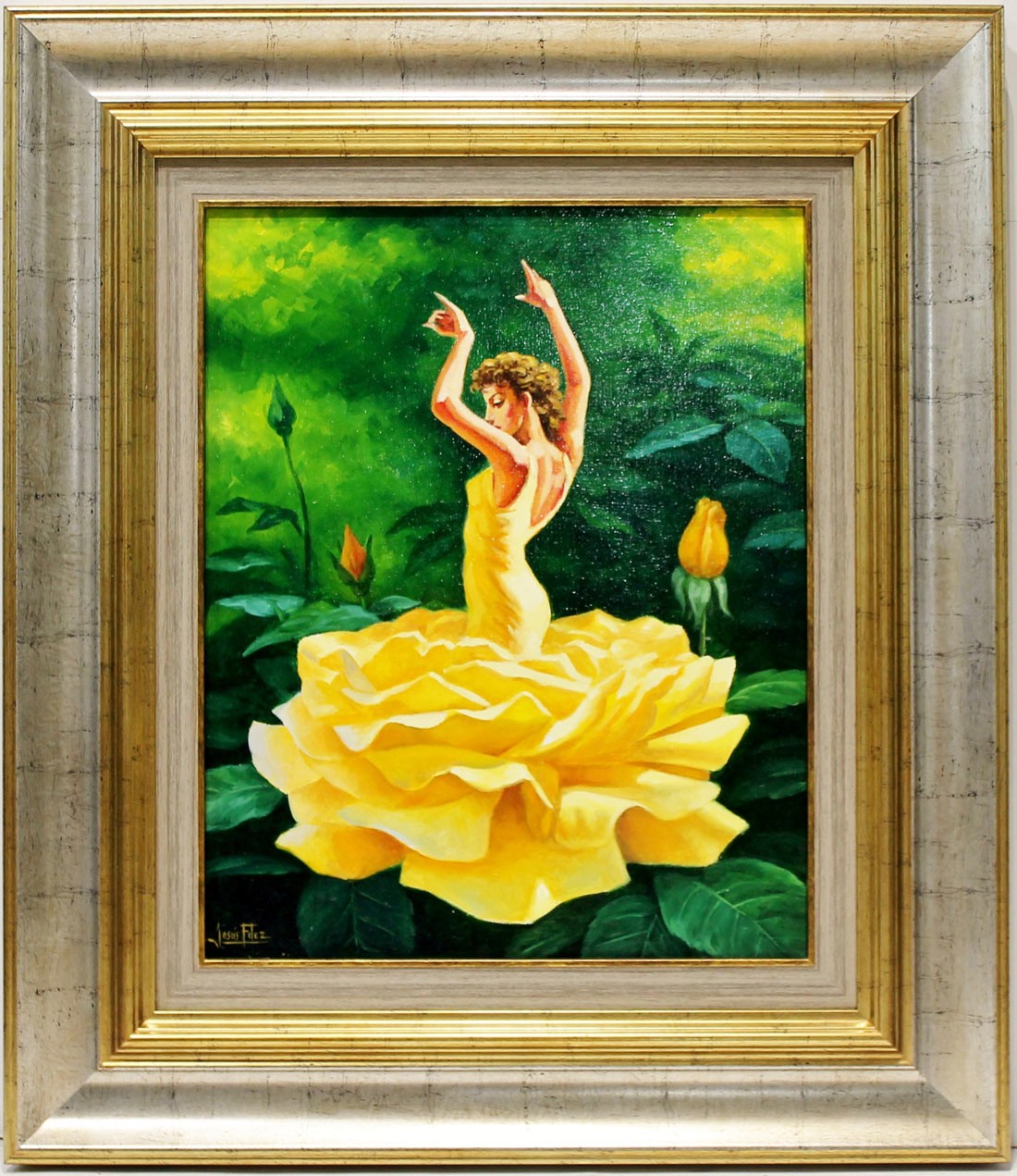 Jesús Fernández: Yellow rose dancer
