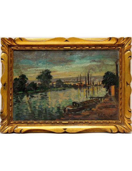 Alfred Pietercelie: Vista de Puerto