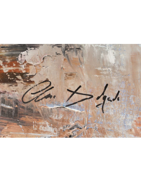 Ana Delgado: Jarrón rojo