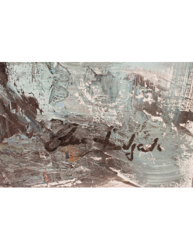Ana Delgado: Jarrón azul