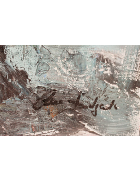 Ana Delgado: Blue vase