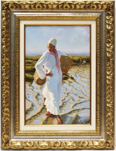 Pablo Segarra Chías: Pescadora en bajamar