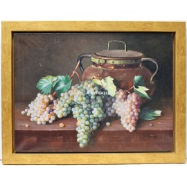 Still life of grapes