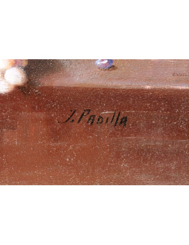 Juan Padilla: Still life of grapes