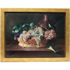 Still life of grapes