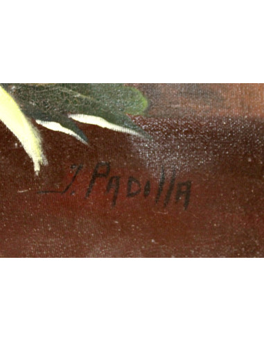 Juan Padilla: Bodegón de uvas