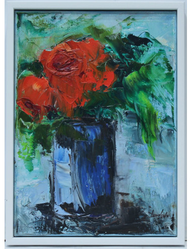 Ana Delgado: Red roses