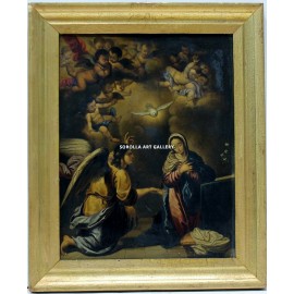 Anónimo: Annunciation (following Murillo's models)