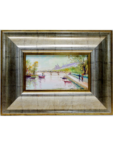 Claude Monset: View of Paris