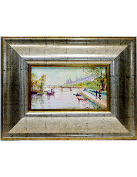Claude Monset: View of Paris