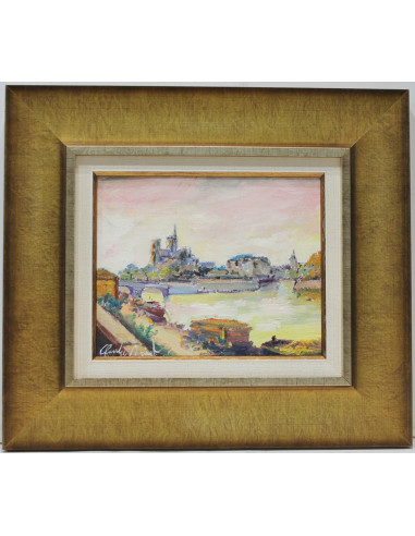 Claude Monset: View of Paris