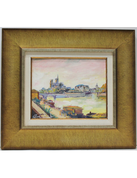 Claude Monset: View of Paris