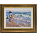 Rafael Atencia: Shellfish gatherers at Matalascañas