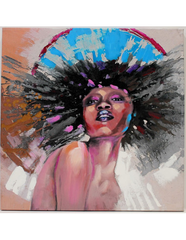 Anónimo: Afro Woman