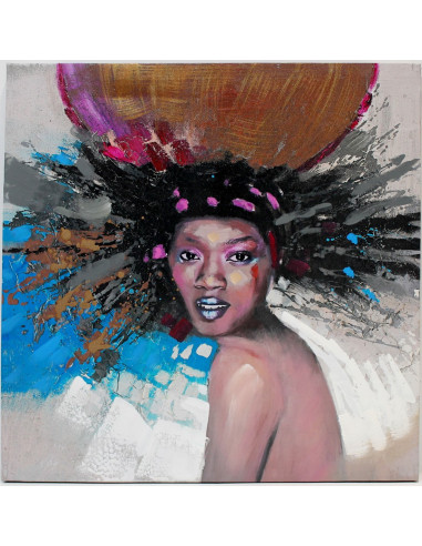 Anónimo: Mujer Afro