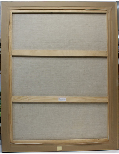 Ana Delgado: Lilies in a blue vase