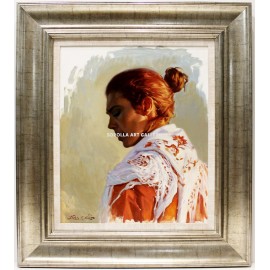 Pablo Segarra Chías: Gypsy woman with bow tie