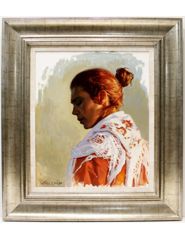 Pablo Segarra Chías: Gitana con moño