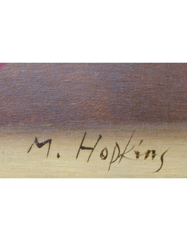 M. Hopkins: Bodegón de flores