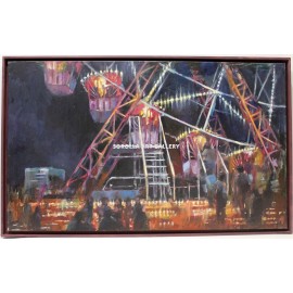 Javier Montes: Ferris wheel night