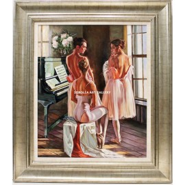 Mario Díaz: Dancers at the piano