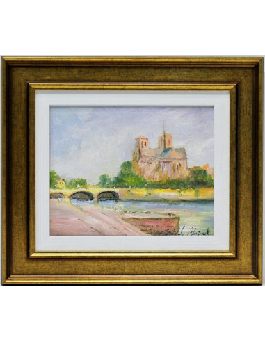 Claude Monset: View of Paris