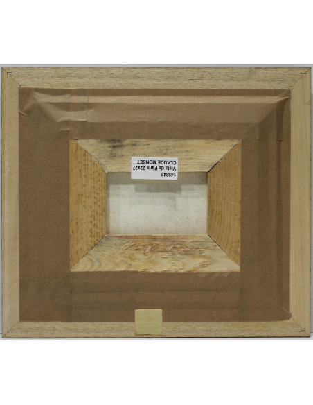 Claude Monset: Vista de Paris