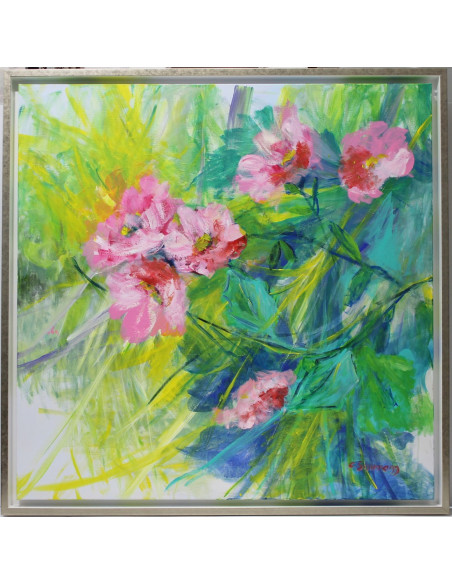 Carmen Schamann: Pink flowers