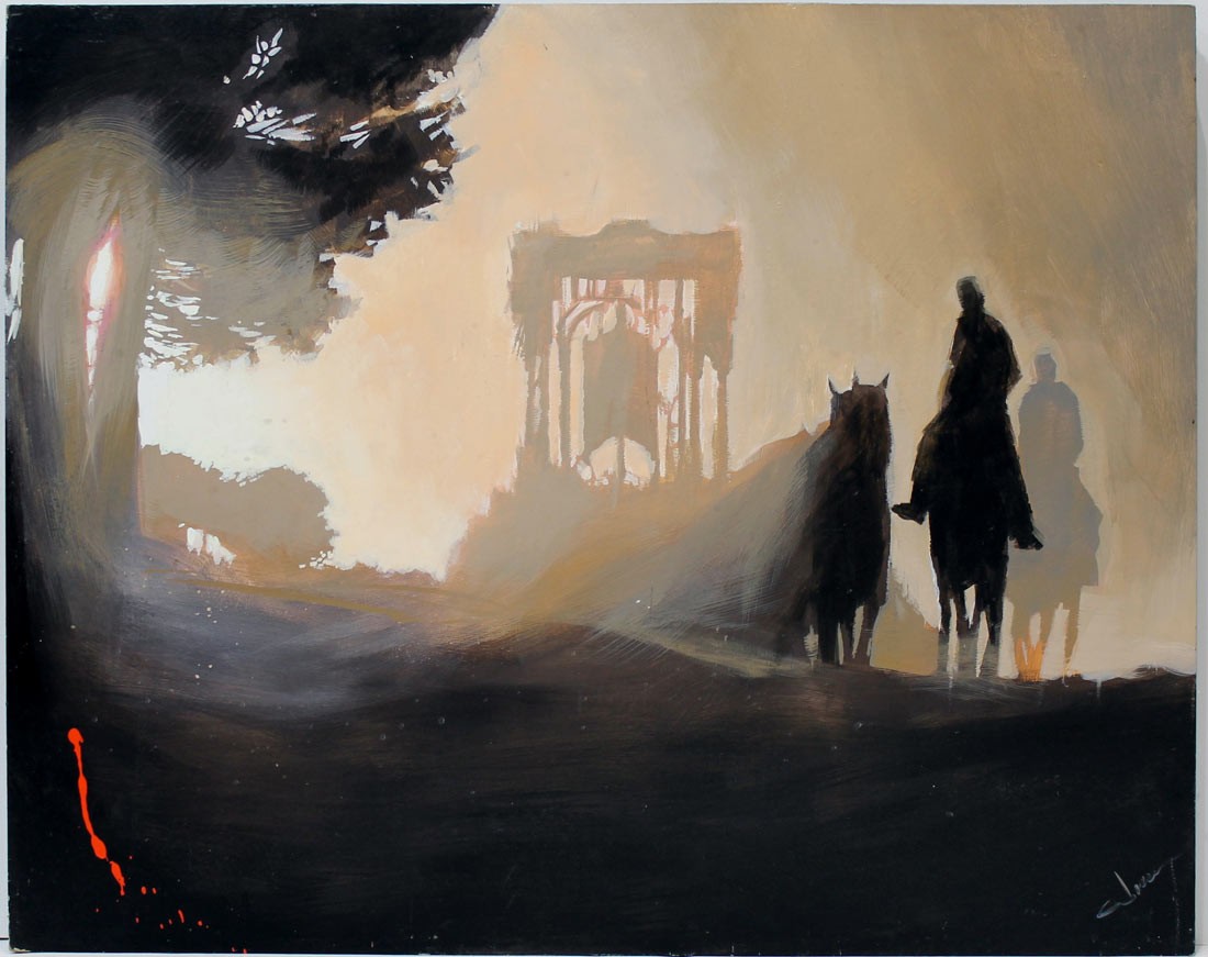 Abraham Pinto: Rocío a caballo