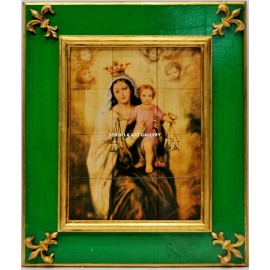 Virgin of Carmen Tile