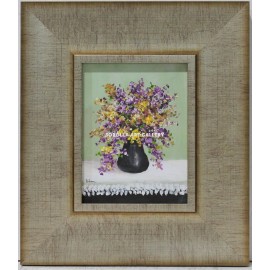 Isabel Illescas: Vase of flowers