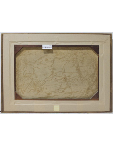 Firma ilegible: Courtyard of the cortijo