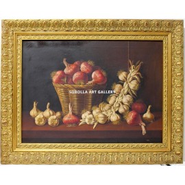 Anónimo: Still life of garlic