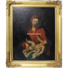 Anónimo: Virgen con niño