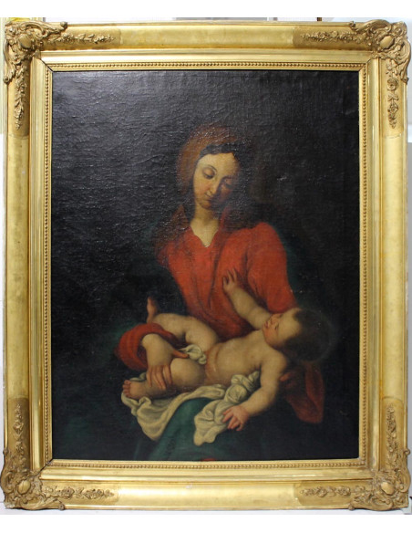 Anónimo: Virgen con niño