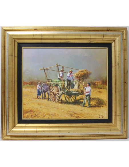 Helios Gisbert: Threshing