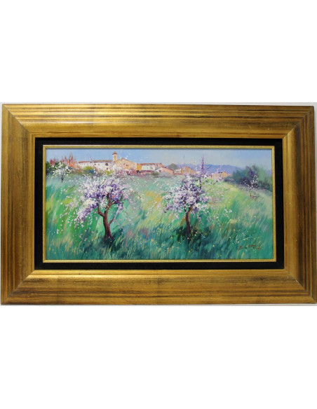 Batelli: Peach trees in bloom