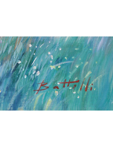 Batelli: Peach trees in bloom