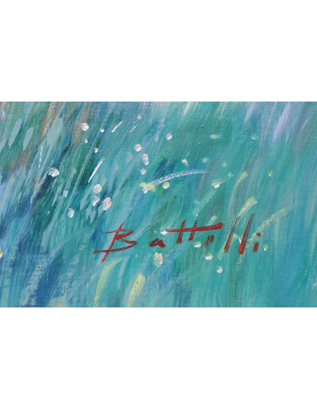 Batelli: Peach trees in bloom