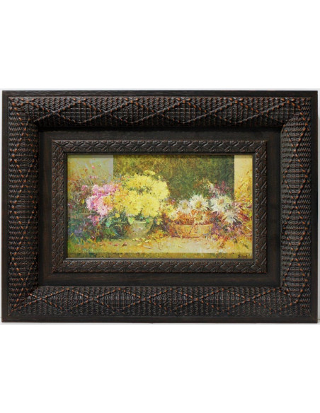 Helios Gisbert: Bodegón de flores