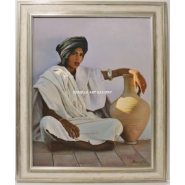 Pablo Segarra Chías: Woman with pitcher
