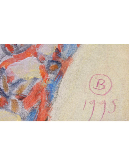 Benito Moreno: Woman with her back turned