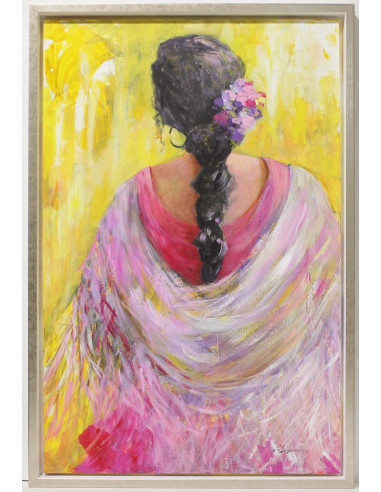 Carmen Schamann: Gypsy woman with her back turned