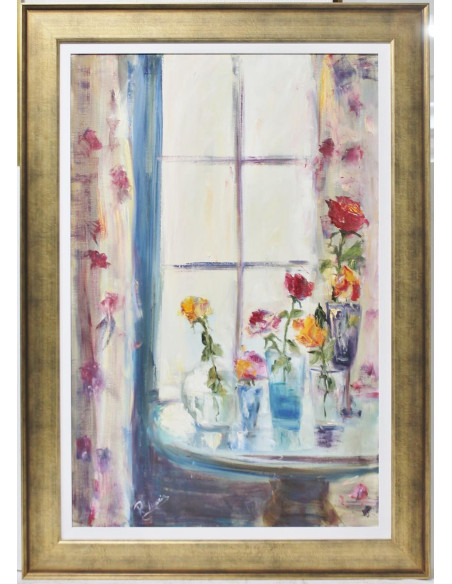 Rosa María: Junto a la ventana