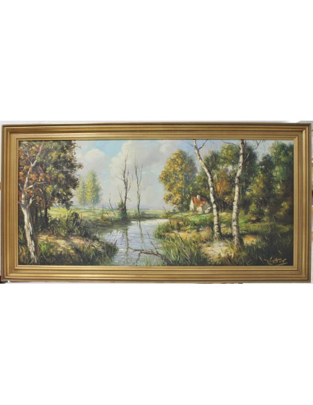 Nestor Rufino de Alarcon: The river meadow