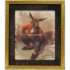Autorretrato (burro)
