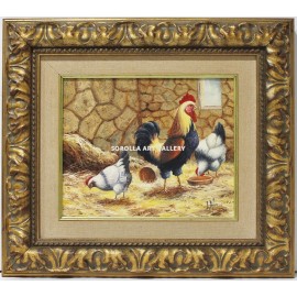 Gallo y gallinas